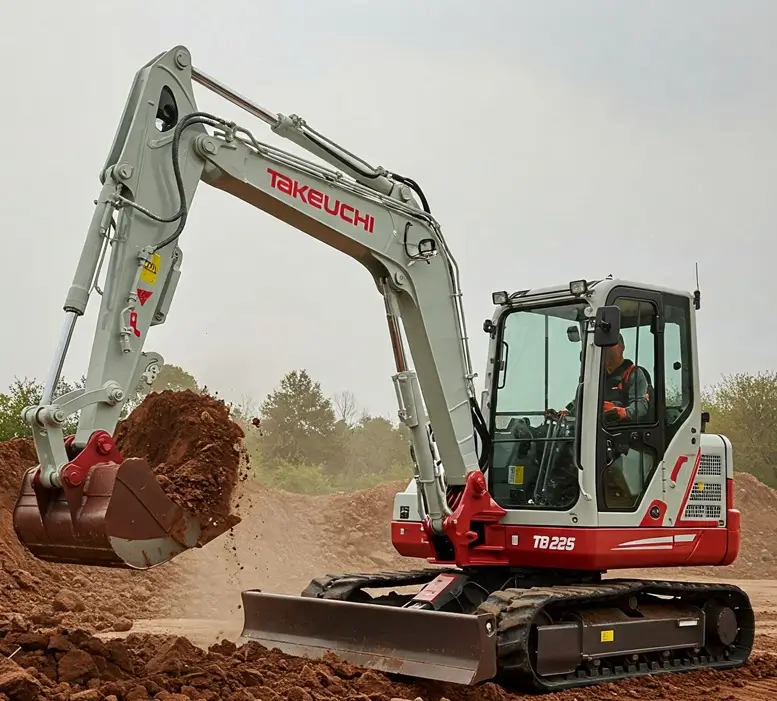 Rubberen rups 250x47x80K voor TAKEUCHI TB225 Rubberen rups 250x47x80K voor TAKEUCHI TB225